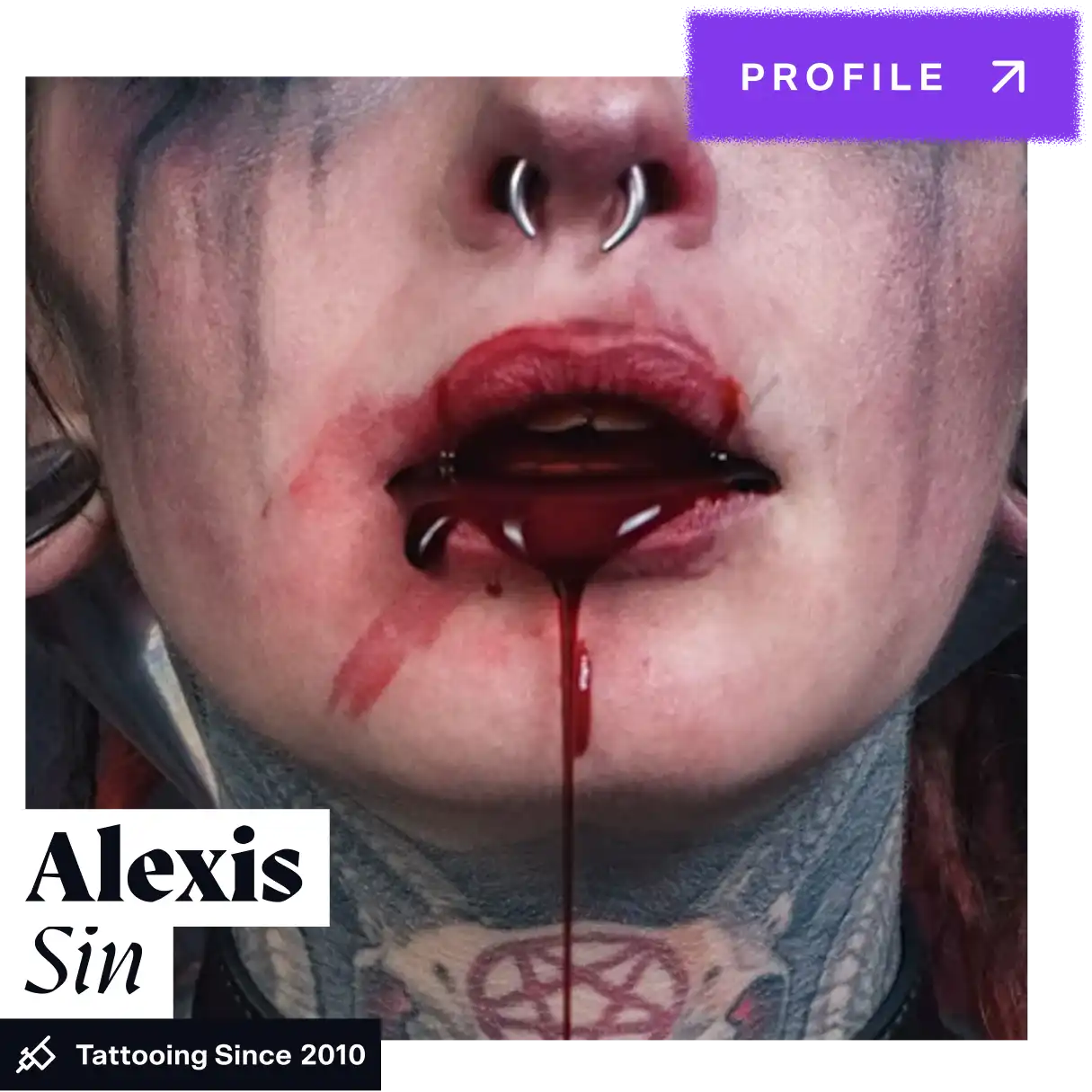 Alexis Sin - Tattoo Artist on CO:CREATE - alexis.the.sinner - @alexis.the.sinner