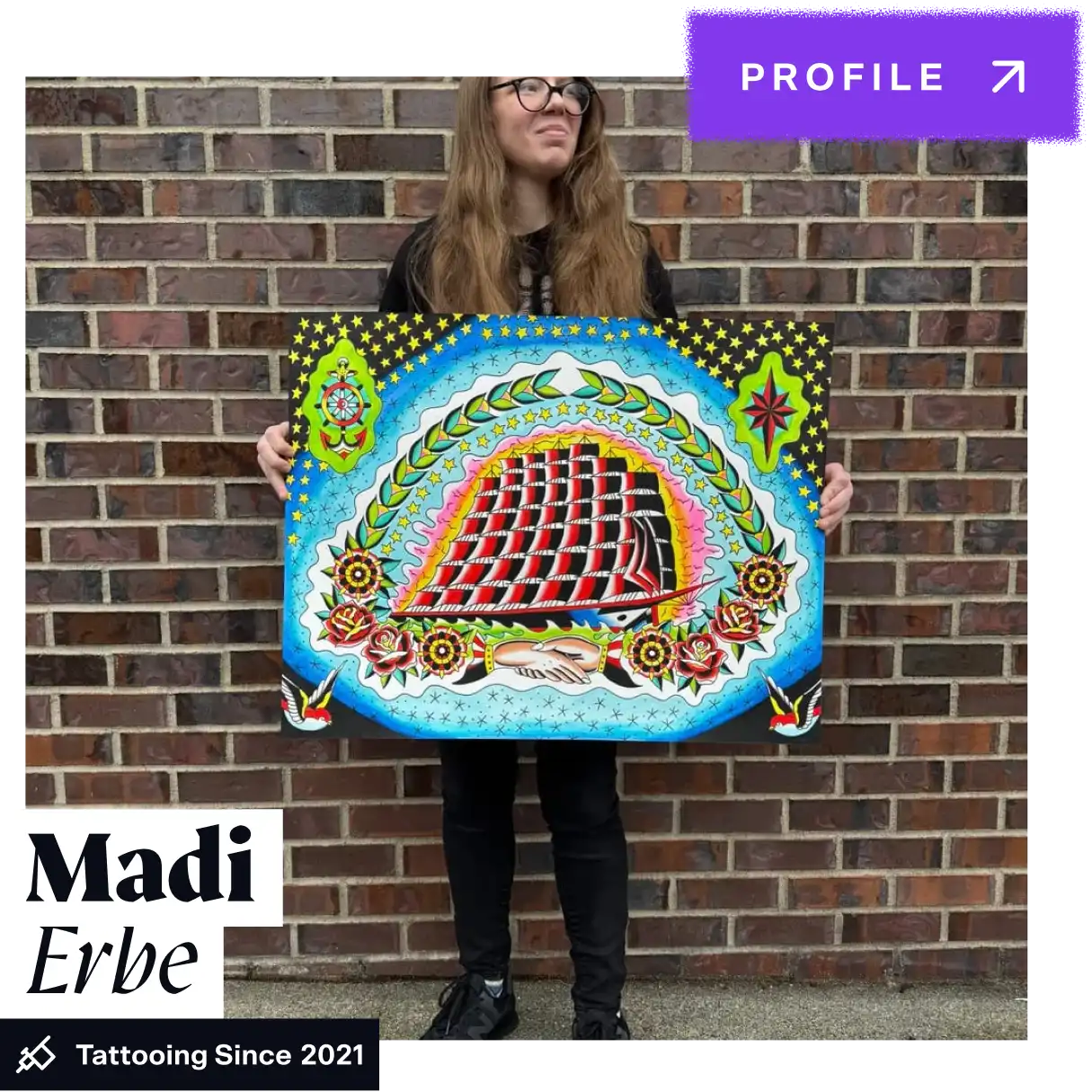 Madi Erbe - Tattoo Artist on CO:CREATE - madi_knows_how - @madi_knows_how