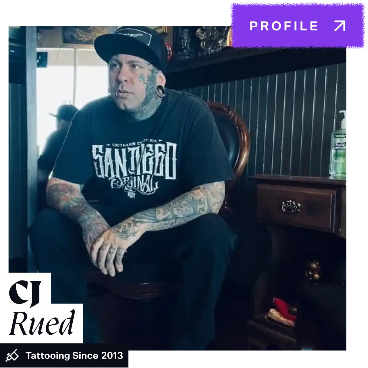 Sammie Snow - Tattoo Artist on CO:CREATE - sammie-snow - @uglyrae.tattoo