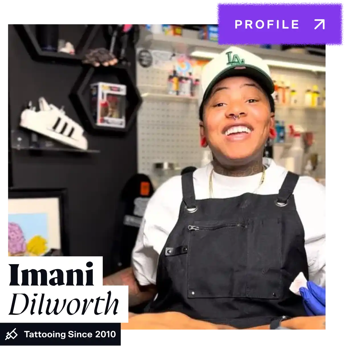 Imani Dilworth - Tattoo Artist on CO:CREATE - inkedbyimani - @inkedbyimani