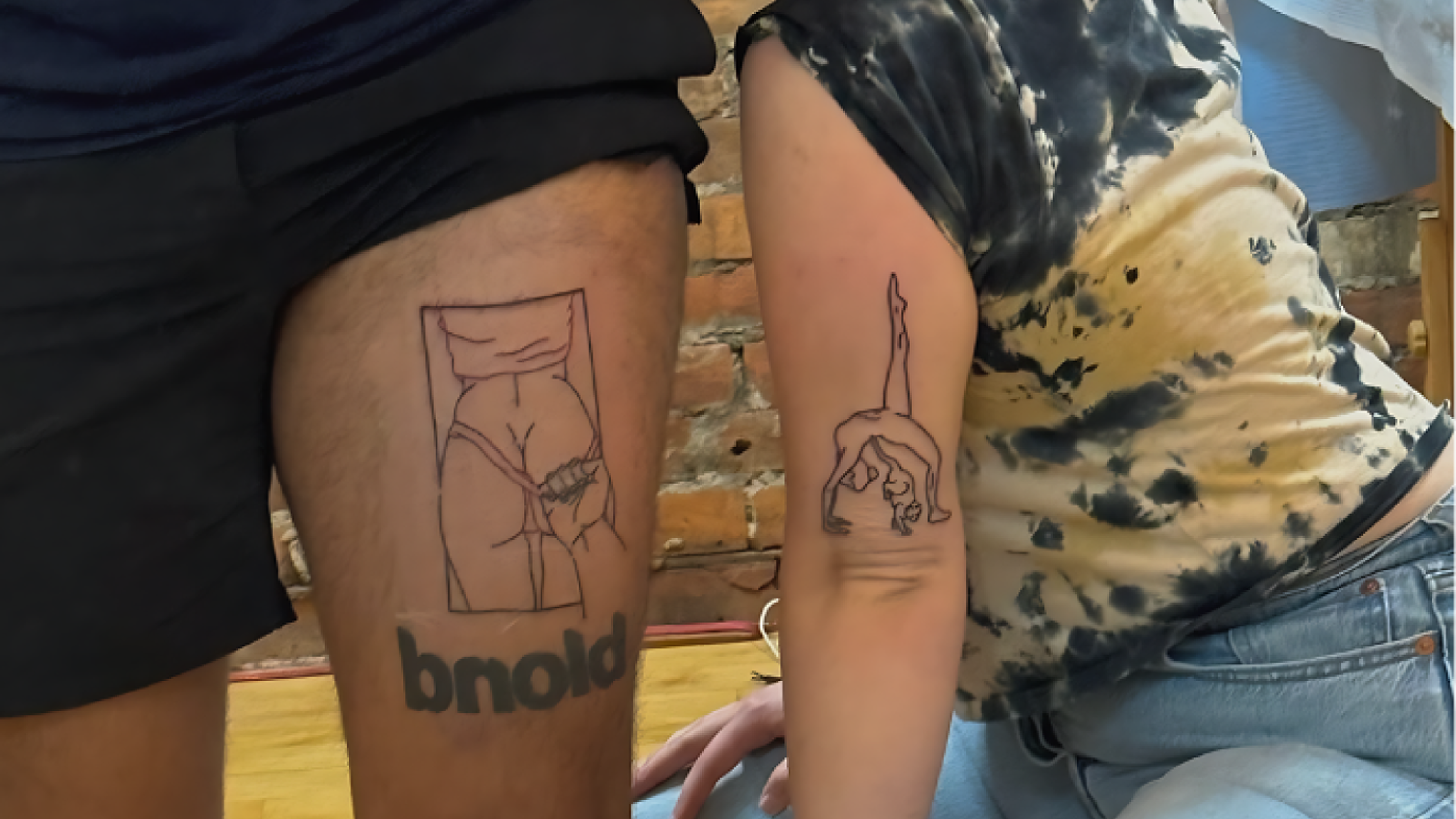 Kaustub and Danielle's Tattoo Experience with Curt Montgomery